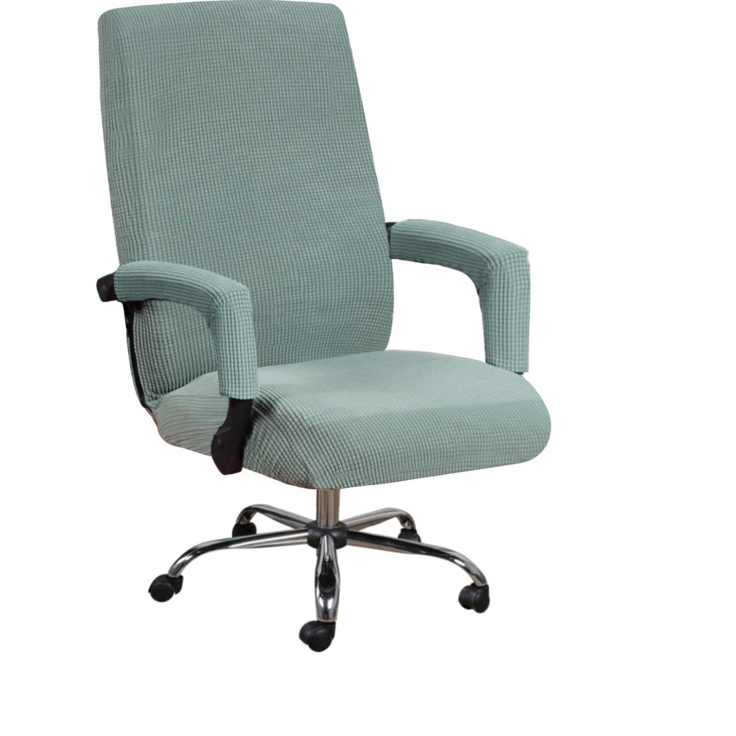 Elastic Modern Simple Office Chair Cover Computer Chair Cover Armrests Seat Home Decor