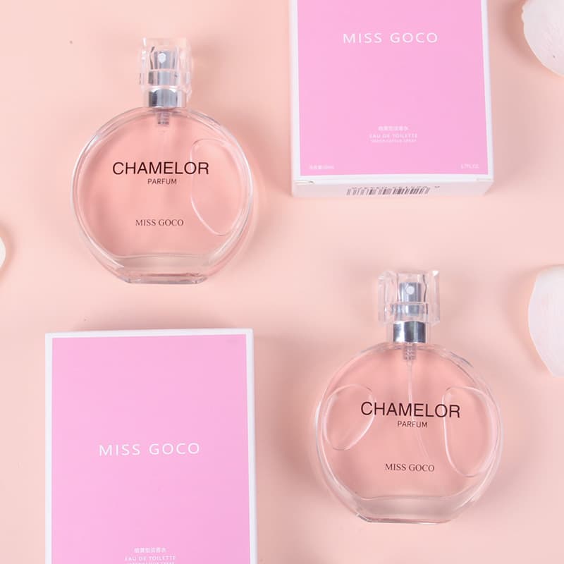 Foreign Trade Pink Encounter Women's Perfume Long-Lasting Fragrance Light Perfume Vietnam Alternative Scent Student Perfume Women's Factory