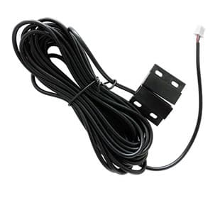 Garage Door Magnetic Sensor, Roller Shutter Door Magnet, Strong Magnet 5 Meter Cable, Garage Door Opener Accessory, Wired Door Sensor Detector