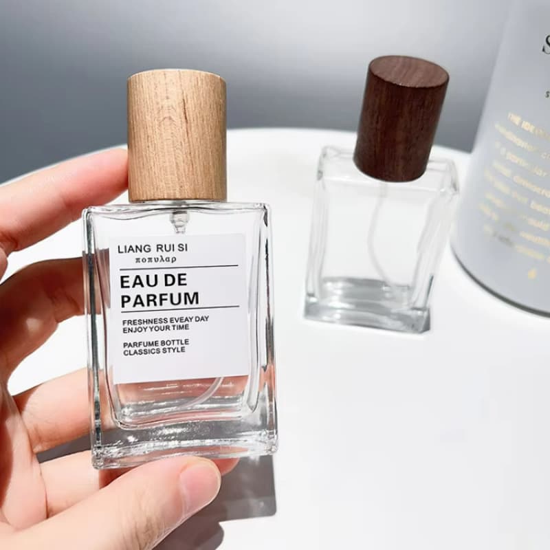 30ML Wooden Cap Perfume Bottle Screw Cap Perfume Spray Bottle Premium Perfume Refill Bottle Perfume Bottle
