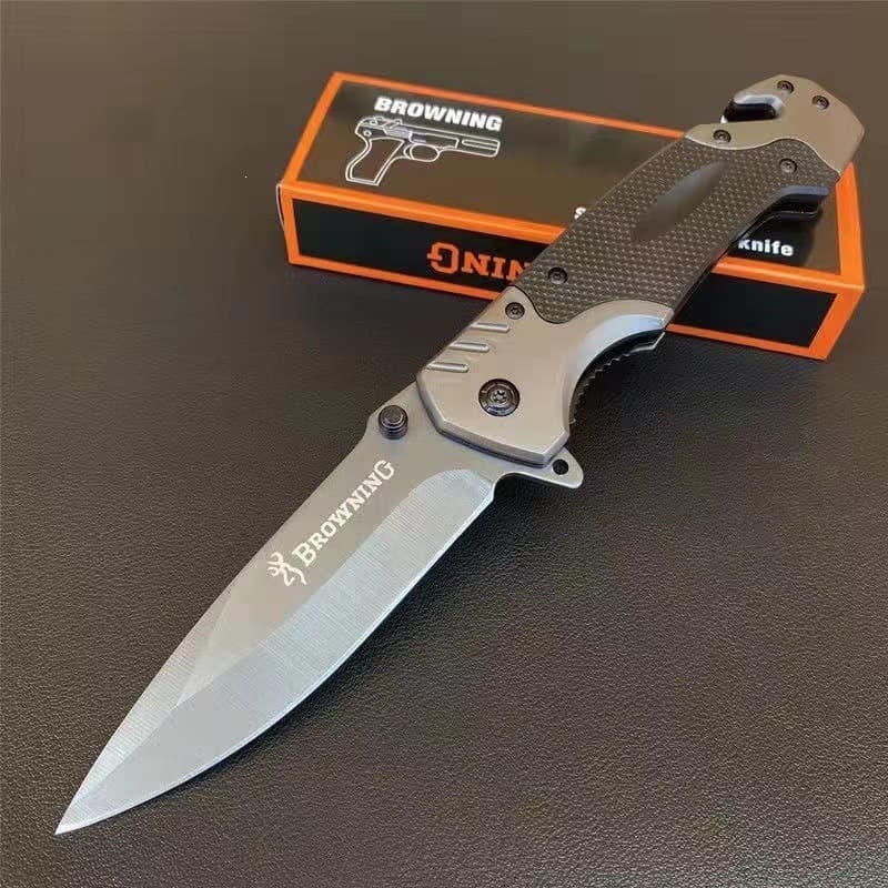 Outdoor Folding Knife G10 Handle Multifunctional Folding Knife Portable Folding Knife Stainless Steel Camping Knife Fruit Folding Knife