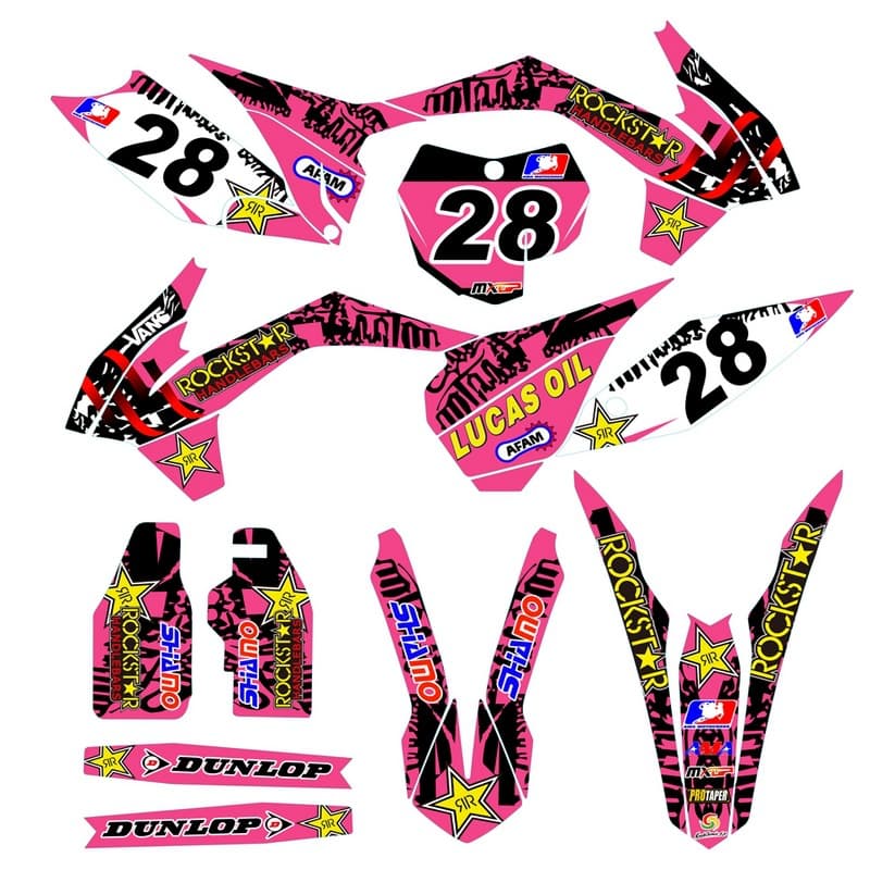 Off-road motorcycle stickers suitable for Zuuma k6 decorative stickers car stickers film decals stickers RK