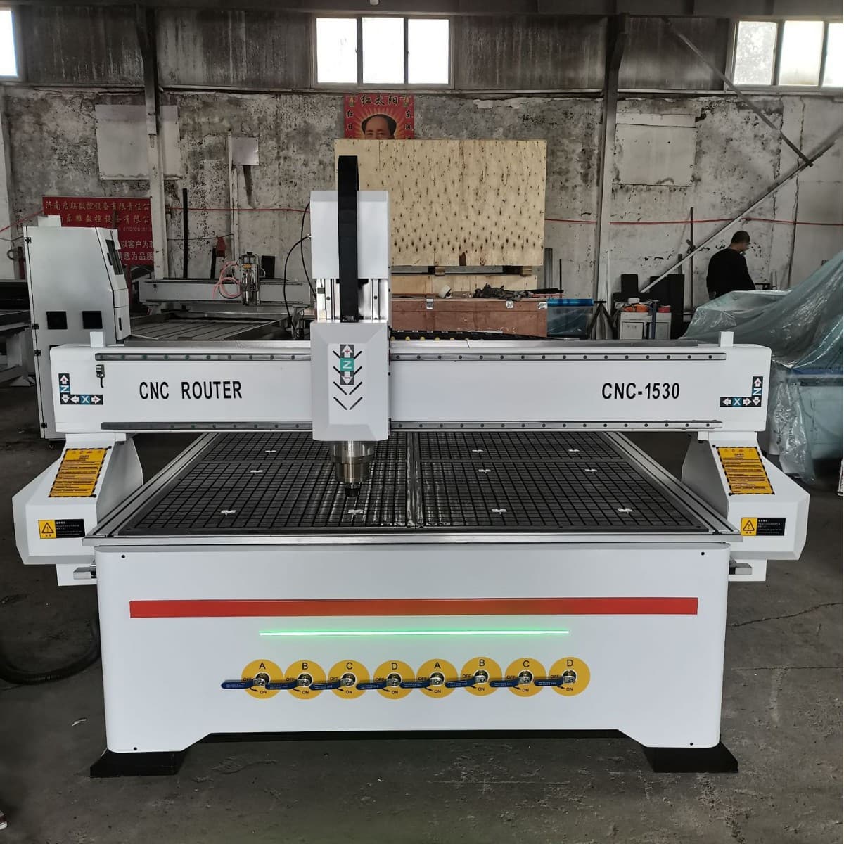1325 Woodworking, Advertising, Stone, Aluminum Plate Engraving Machine, 1530 PP Engraving Machine, PVC Epoxy Board CCD Edge-Following Carving Machine