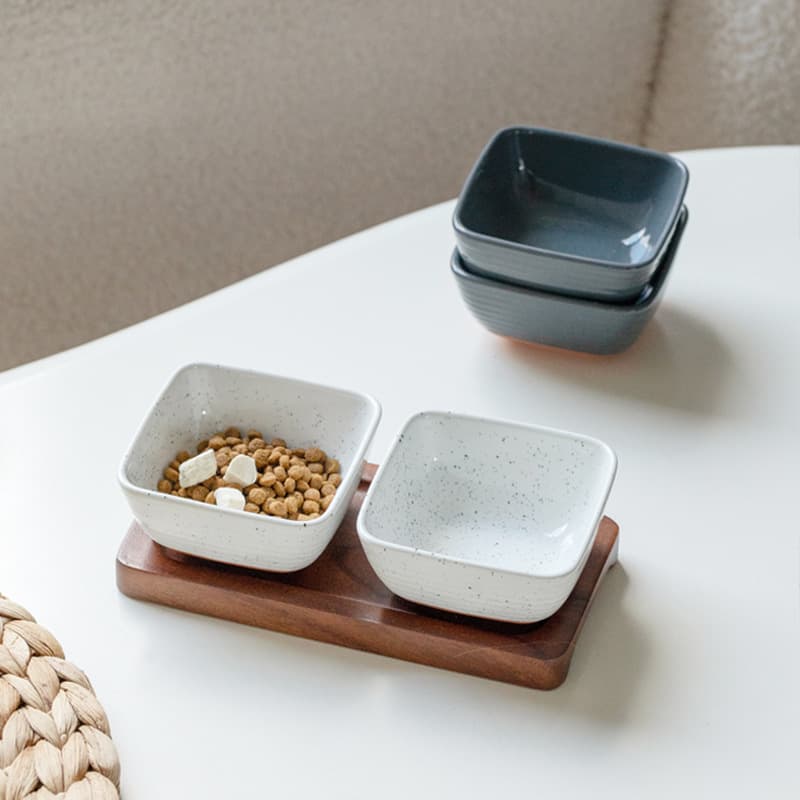 Creative Ceramic Compartment Dried Fruit and Snack Tray for Home Living Room, Candy Bowl, Cross-Border Export