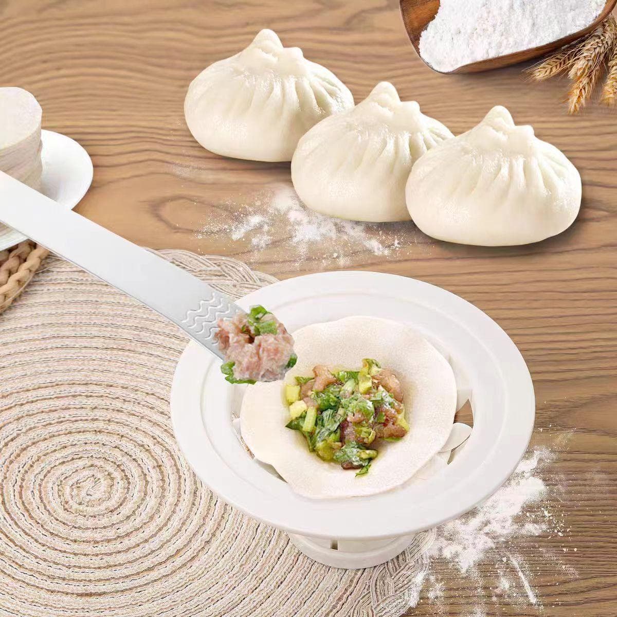 Cross-border e-commerce bun mold, manual bun maker, household kitchen bun maker, kitchen tool, Amazon bestseller.