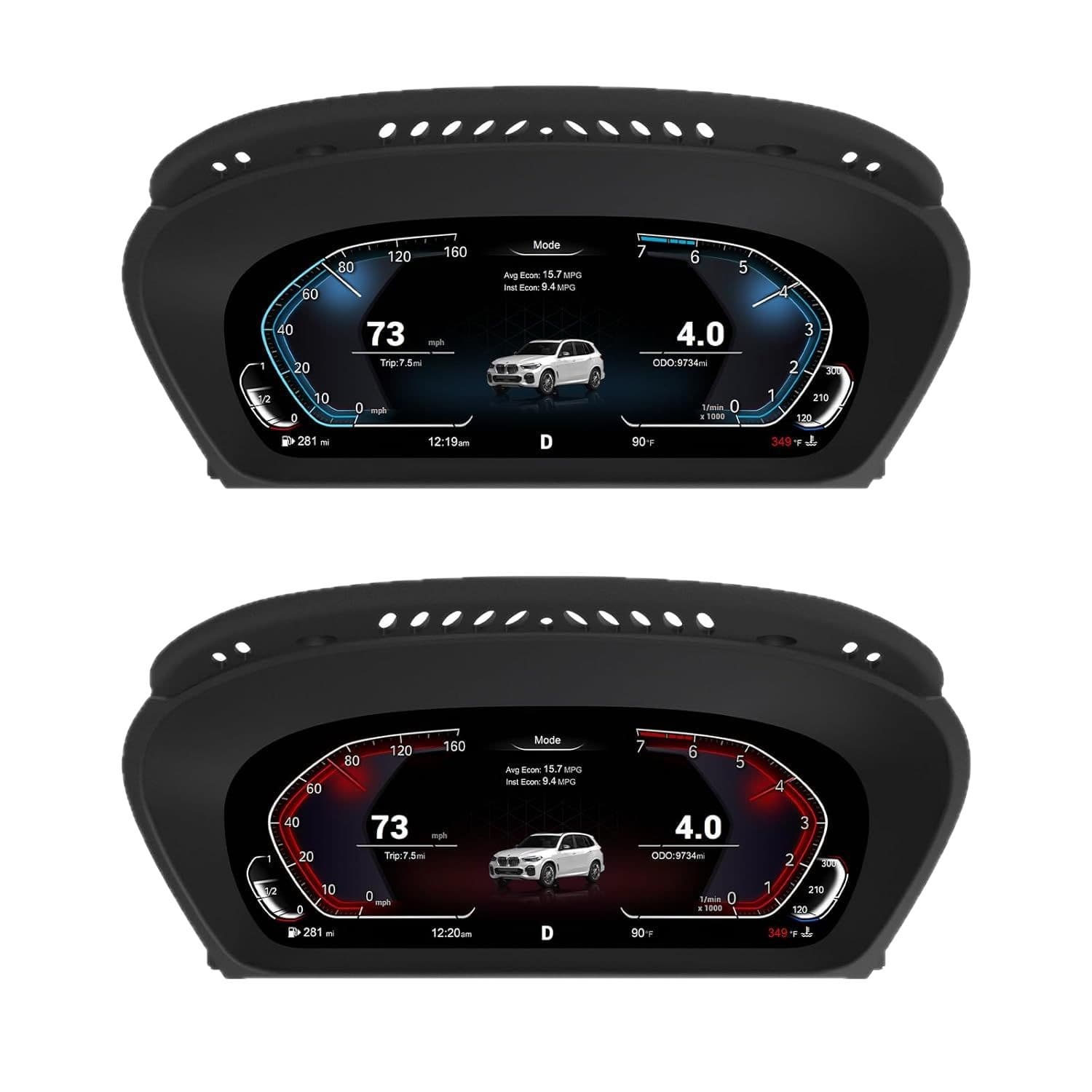 For BMW Old 5 Series X5 X6 / E60 E61 E70 E71 Retrofit Upgrade Full LCD Instrument Cluster