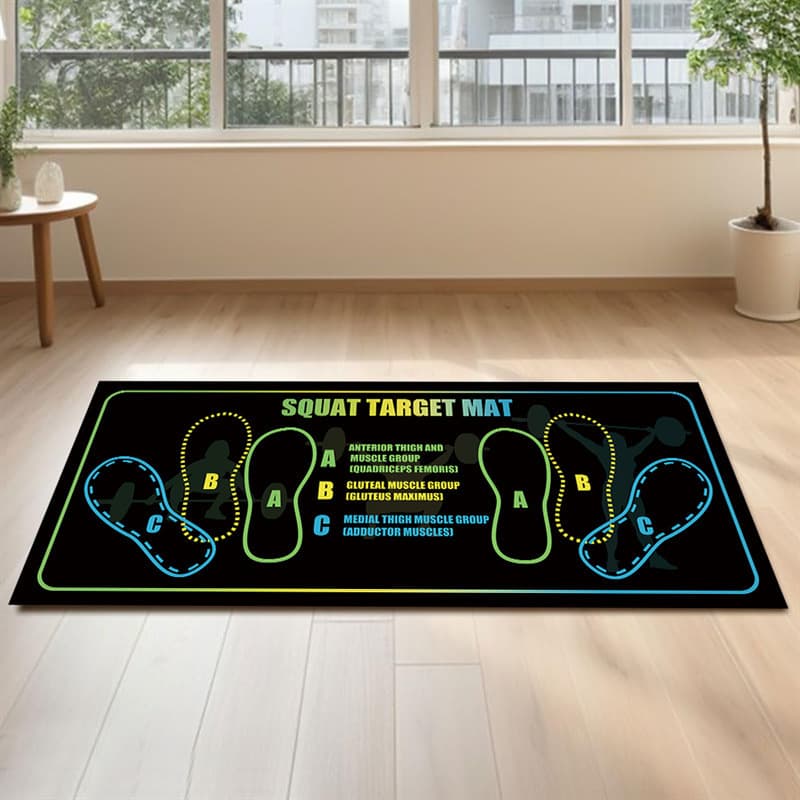 Cross-border squat mat for beginners, squat auxiliary training equipment for slimming thighs and buttocks, multifunctional home fitness yoga
