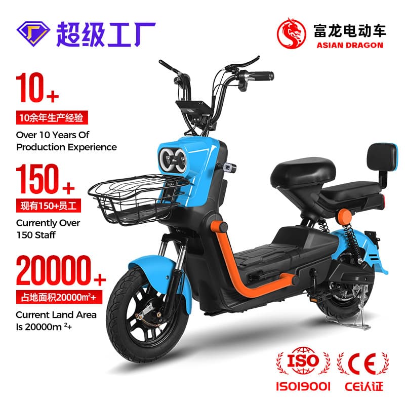 Xiao Ba Wang Electric Vehicle Factory Two-Wheel Electric Bicycle Cross-Border Battery Vehicle Source Factory ASIAN DRAGON