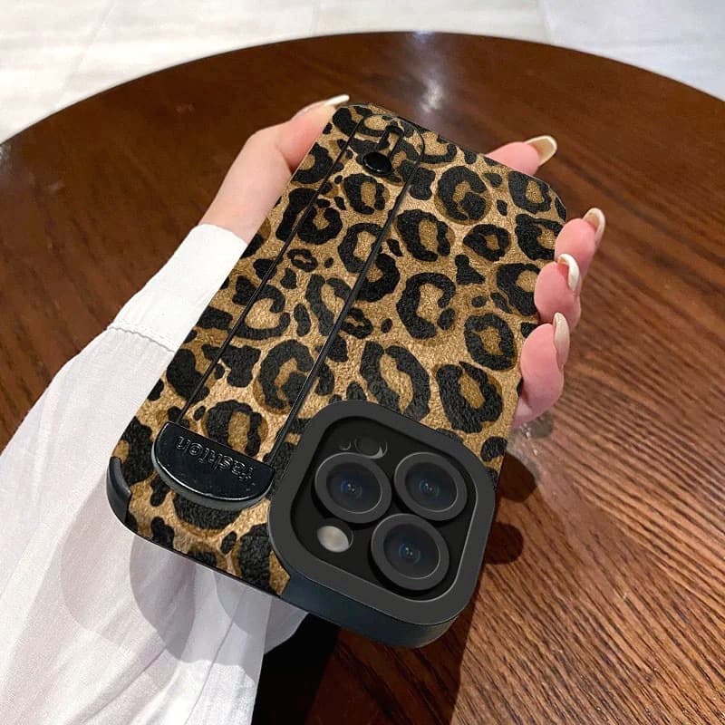 D 13916 Leopard Full Cover Case