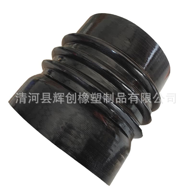 Silicone Cloth Corrugated Hose Large Diameter Telescopic Tube Rubber Soft Connection Power Plant Busbar Protection Sleeve Soft Joint Coal Ash