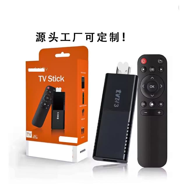 Foreign trade Android TV box, HD voice remote control, smart Android TV box, stic 4K Bluetooth.