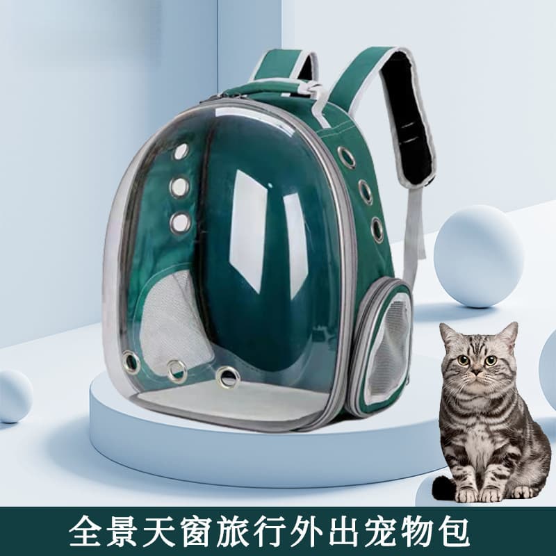 Cat Carrier Pet Backpack Space Capsule Transparent Panoramic View Travel Pet Carrier Portable Pet Backpack for Cats