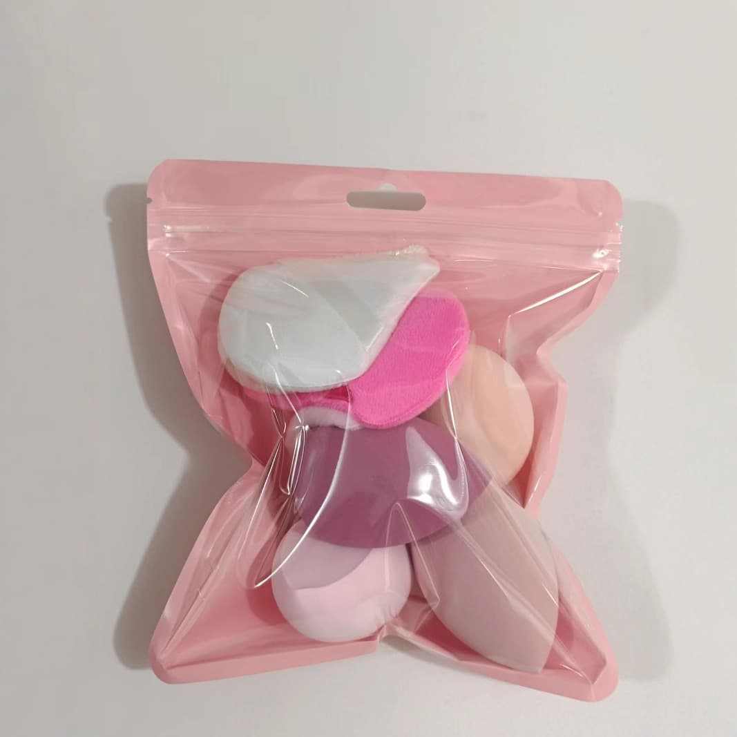 Cross-Border 11-Piece Makeup Sponge Set, Air Cushion Sponge, Non-Absorbent, Wet and Dry Dual-Use Makeup Tool
