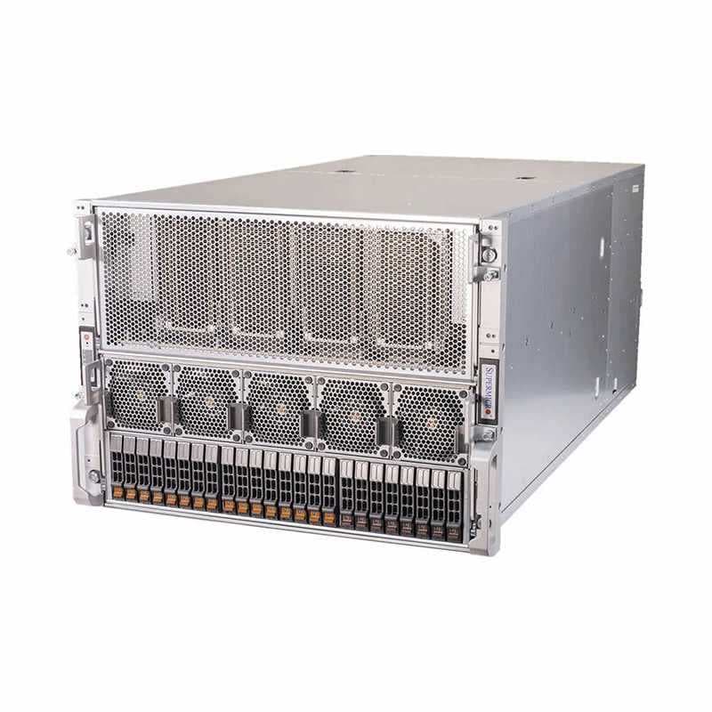 As-8125Gs-Tnhr Graphics Processor Server 8U Rack for Pcie/Sxm Nvlink