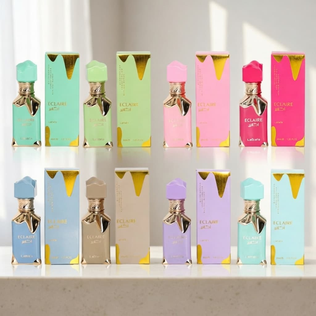 Lattafa Best-Seller Middle Eastern Arabic Perfume for Women 30ml Ice Cream Long-Lasting Fragrance Wholesale Arabic Perfume