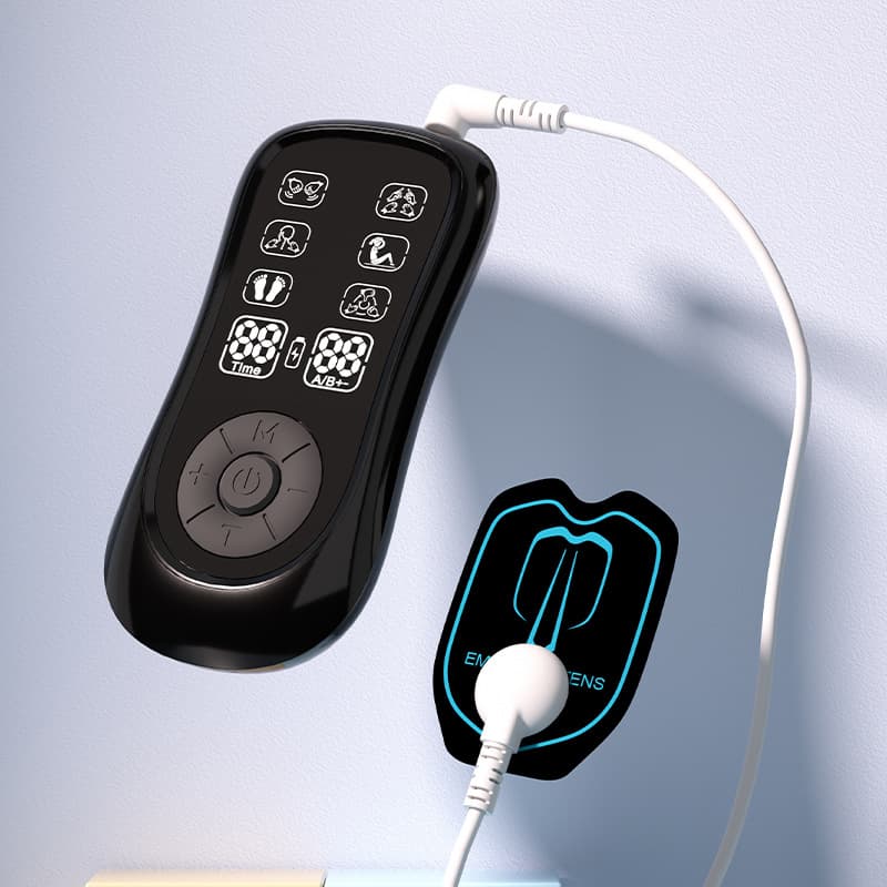 Cross-border electric shock massager to clear meridians, pulse patch, household muscle electrical stimulator, mini electrotherapy, acupuncture and physiotherapy