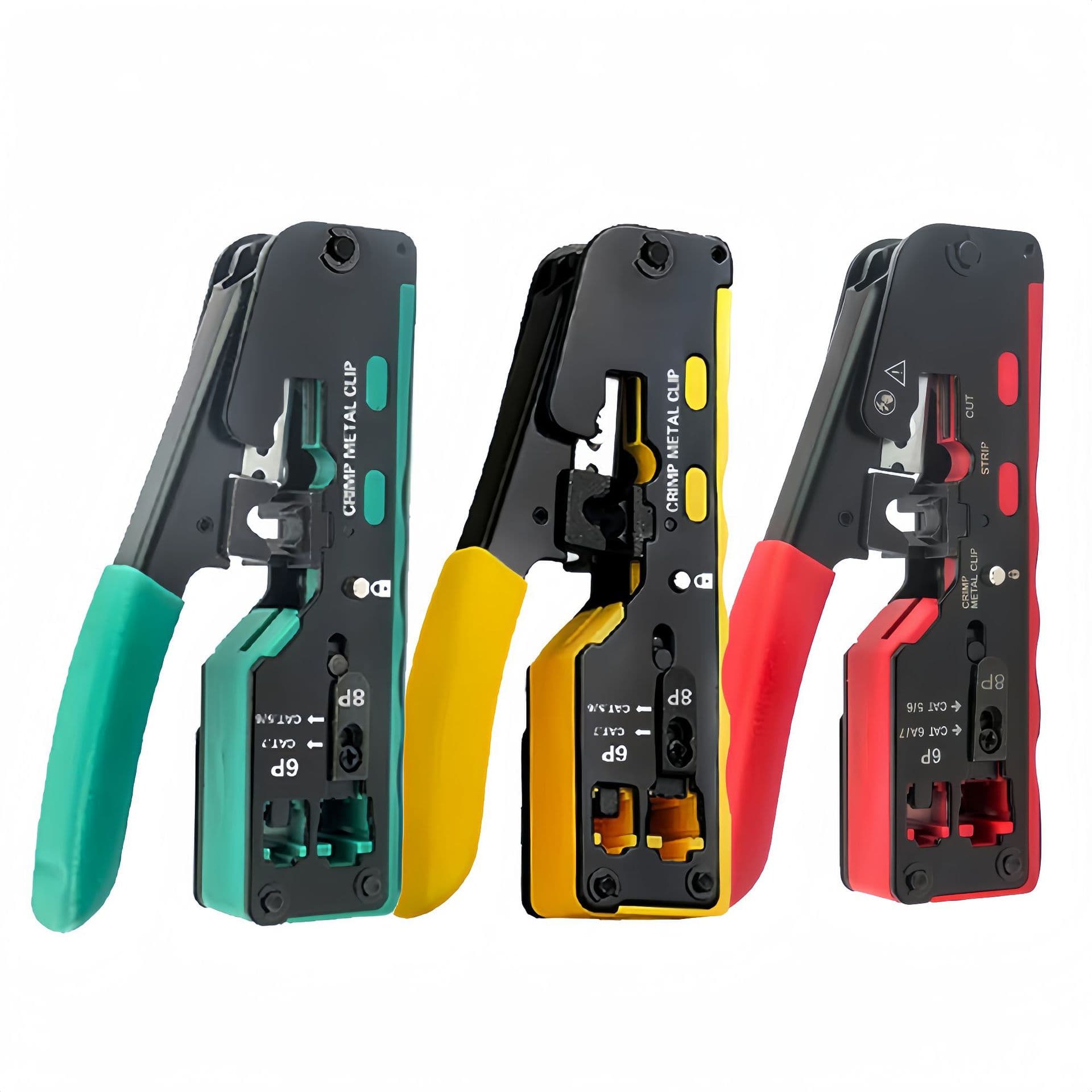 Multi-function Network Pliers Professional Grade Category 7 RJ45 Plug Cat6a Network 67 Solar Dedicated Wire Crimping Pliers