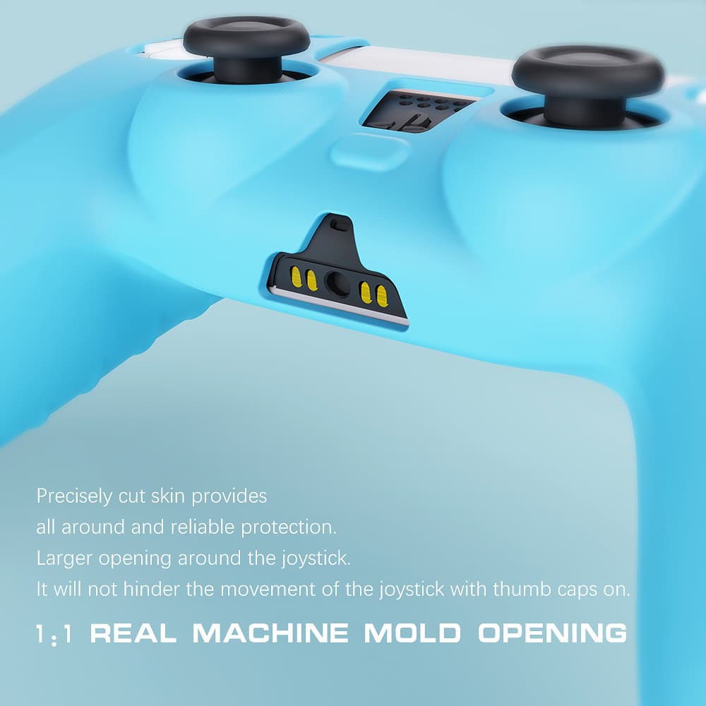 PS5 Controller Silicone Case PS5 Game Controller Silicone Protective Cover PS5 Controller Anti-Slip Protective Cover TP5-0512