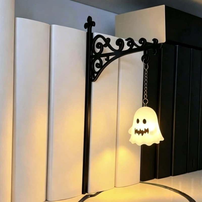 Cross-border new product Bookshelf Lantern Light library bookshelf lighting lantern metal crafts