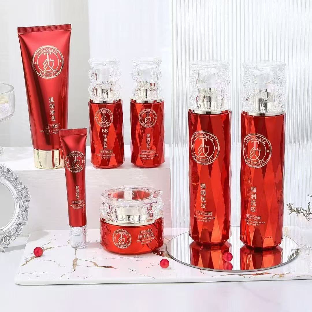 Chocolate Firming Anti-Wrinkle Smooth Moisturizing Lotion & Toner Set Wholesale