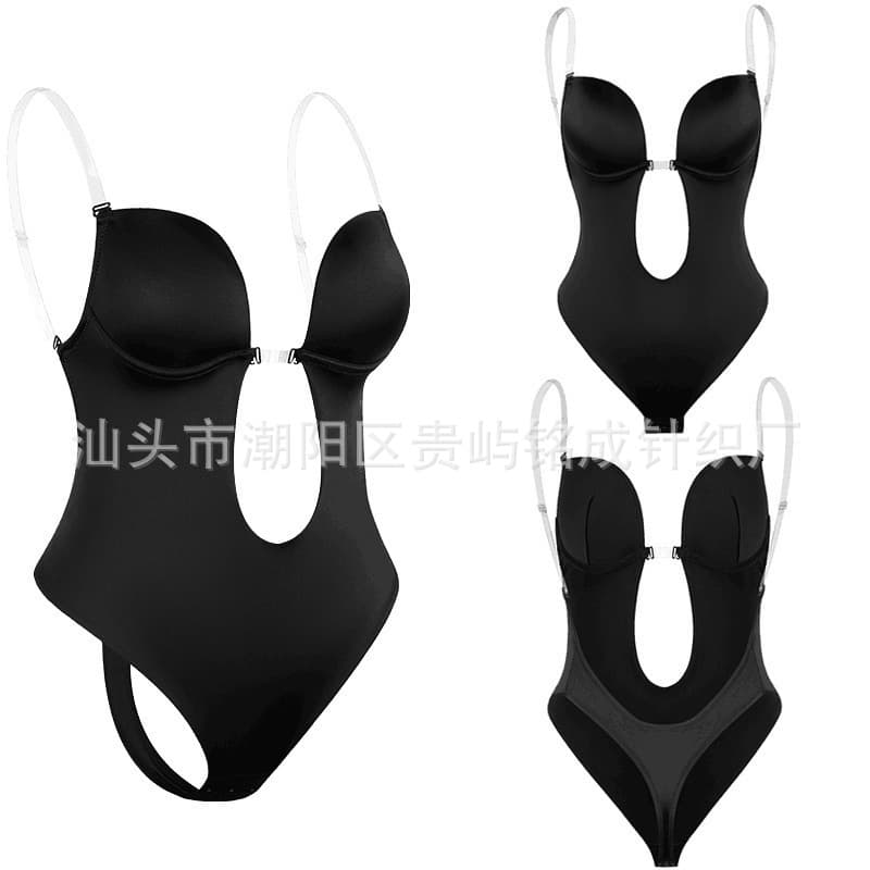 One-piece underwear bra, underwire sexy girl bra, back tube top, fashionable European and American tube top, big breasts showing small bra