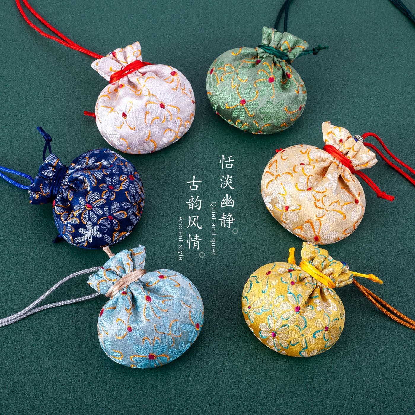 Dragon Boat Festival Traditional Style Sachets, Fragrance Bags, Car Pendants, Gifts, Mugwort Dried Flower Sachets