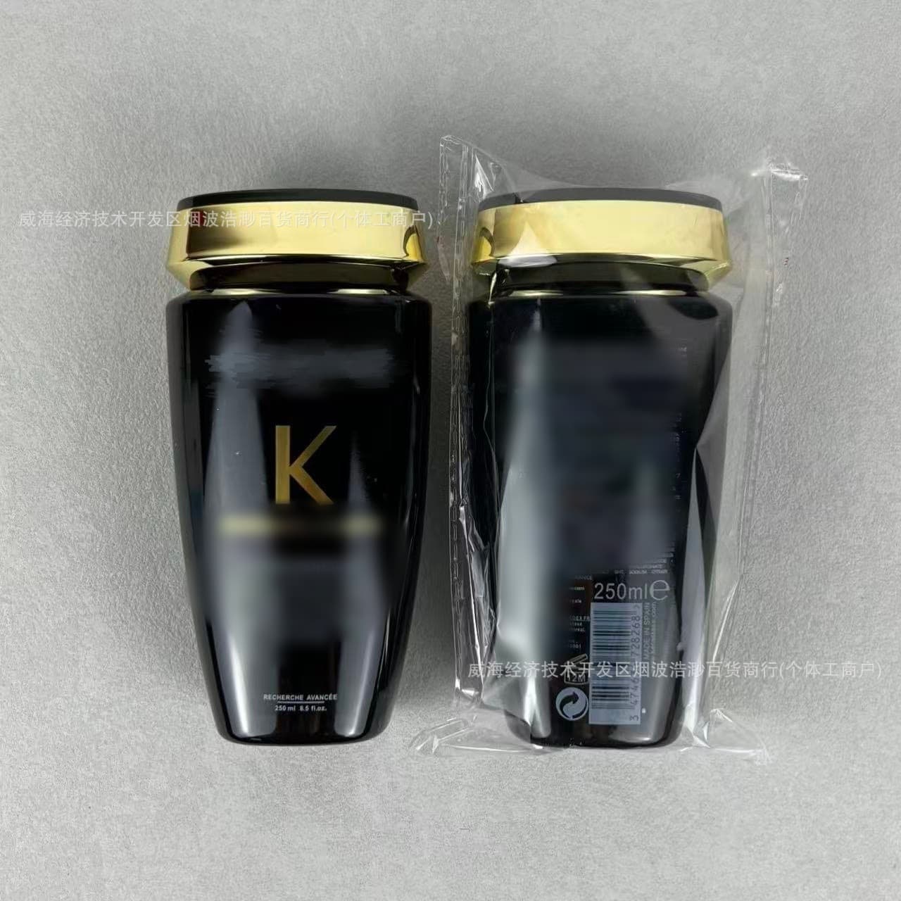 Cross-border Card Black Diamond 250ML Shampoo Vitality Ginger Smooth Soft Anti-Itch Black Diamond Shine Dual Freedom Bottle