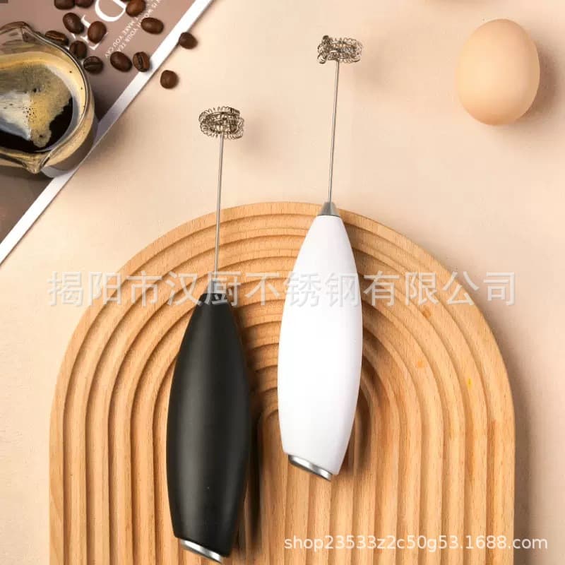 Cross-Border Coffee Frother Electric Milk Frother Milk Whisk Milk Frother Machine New Egg Beater Small Mixer