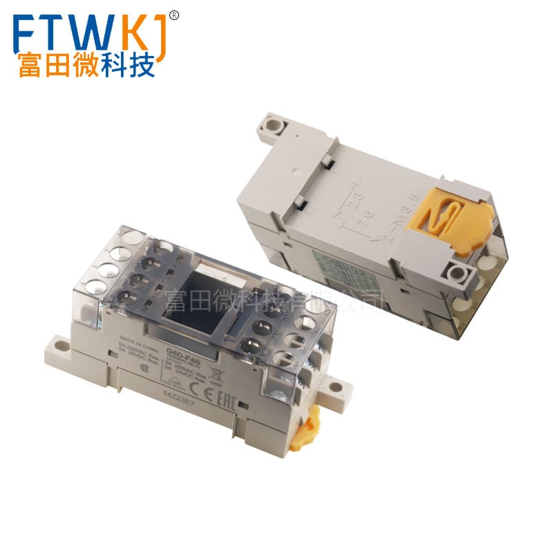 G6D-F4B relay base DC24V four-channel normally open G6D-1A-ASI module