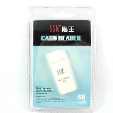 Applicable to SSK Biaowang card reader SD card reader SDHC SCRS054 USB 2.0 only supports large cards
