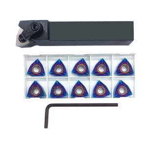 MWLNR1616H08 + 10 Blue WNMG080408 Inserts