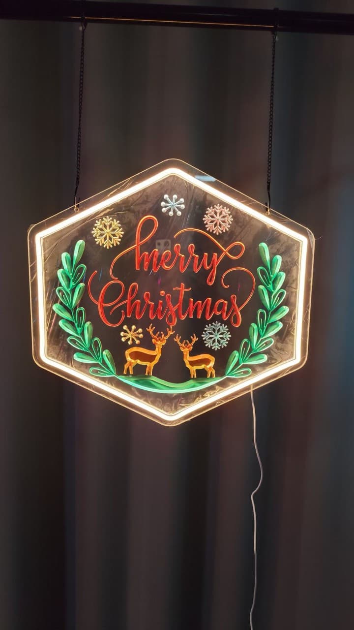 Cross-Border Exclusive Factory Direct Back-Engraved Neon Light New Pattern Carved Design Lamp Decoration Ambiance Light Wholesale