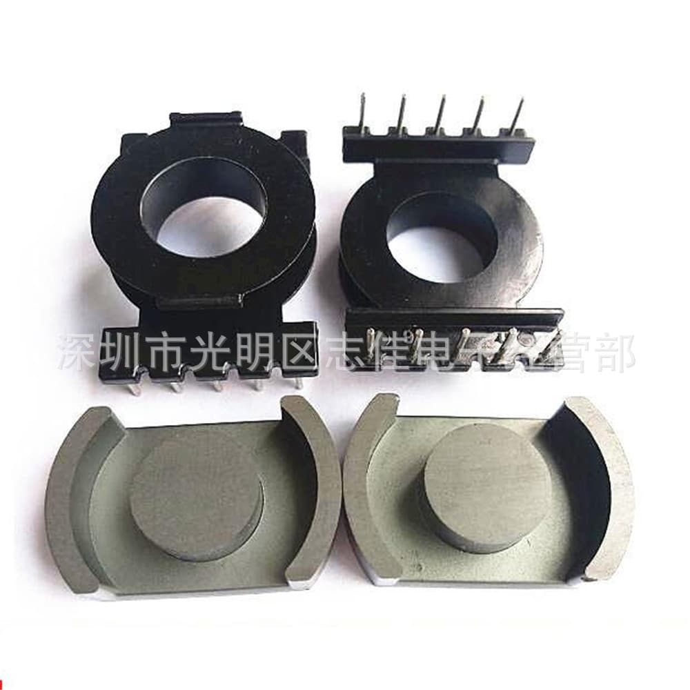 POT3314 Transformer Core Frame, POT33 Bakelite Frame Core, Vertical 5+5 Pin Frame, 3314