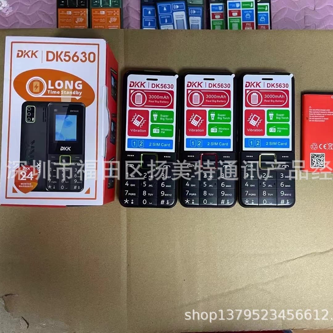 Cross-border Trade DK5630 Mobile Phone, Bar Keypad Senior Phone DK5631 DK5633 105 106 Phone