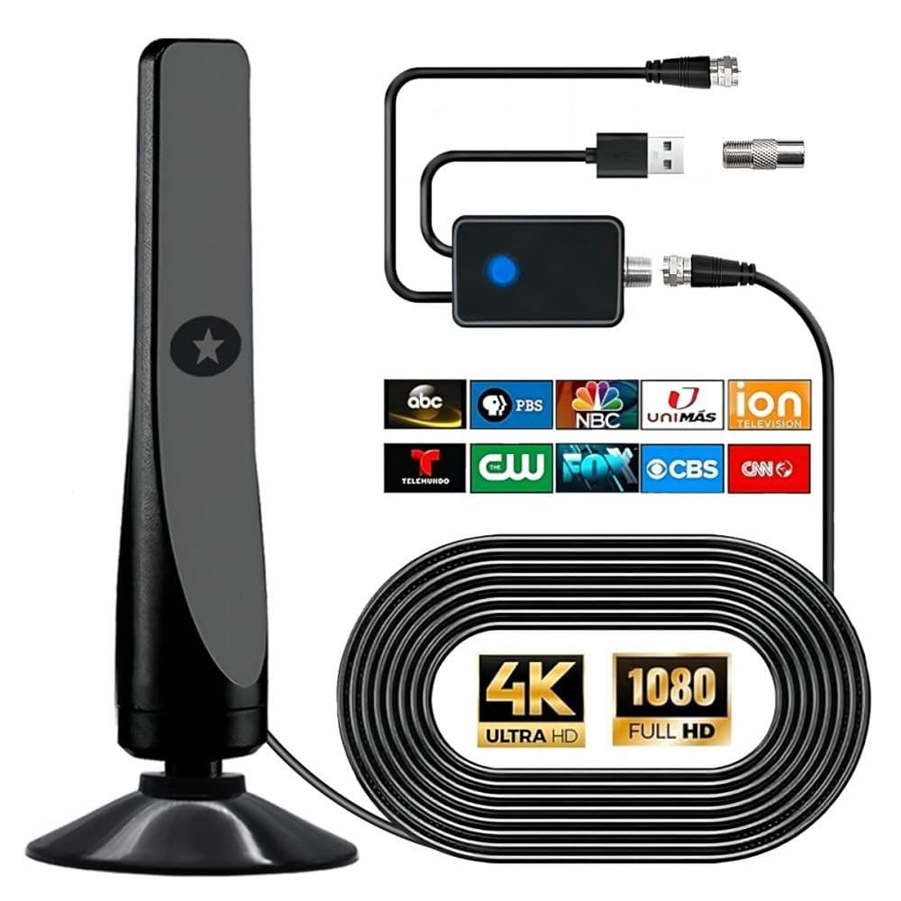 2025 New Amazon Hot-selling Indoor Terrestrial Digital TV Antenna HDTV-T2 Digital Antenna