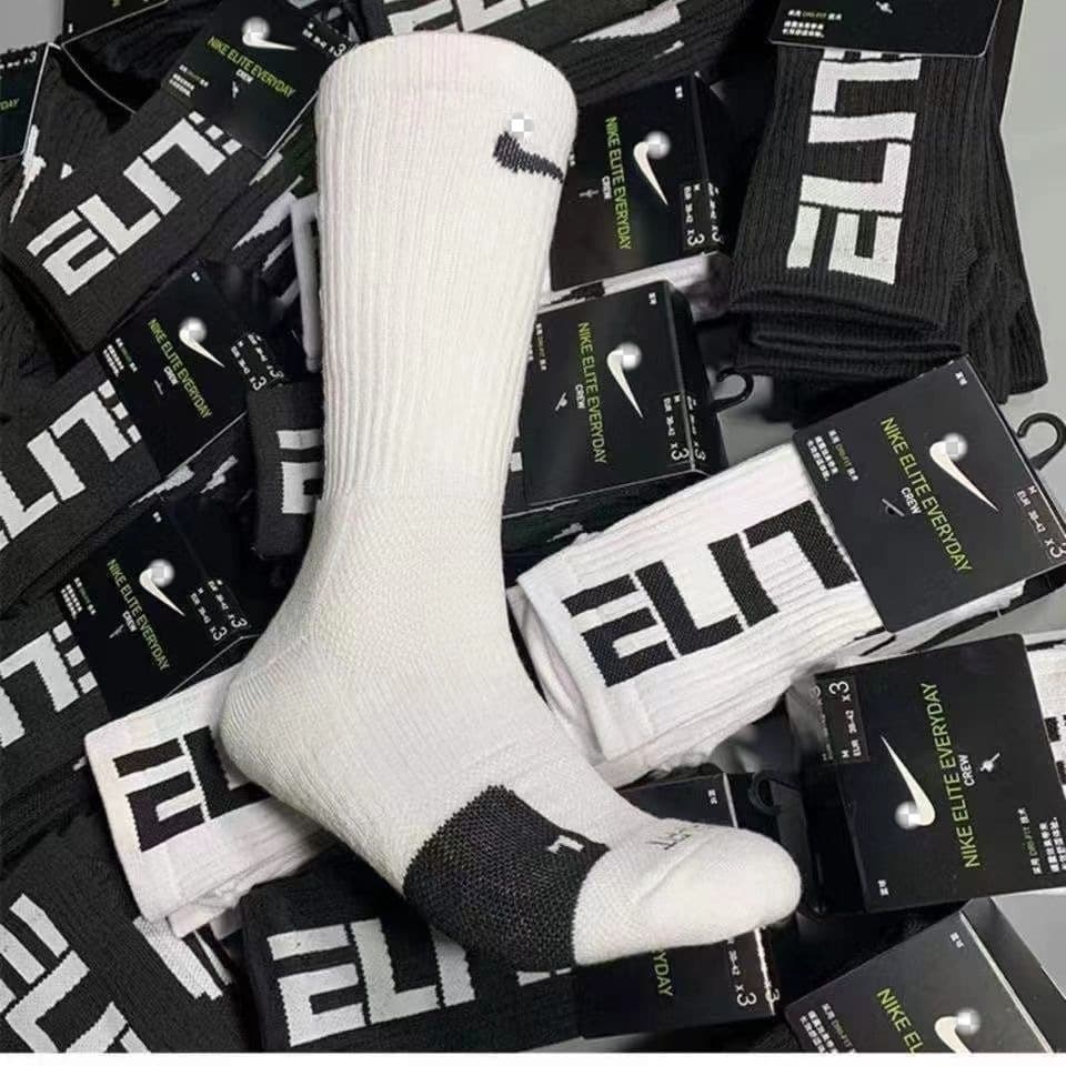 Suwan Next Socks Towel Bottom Basketball Sports Socks Elite Training Socks Breathable Comfortable Mid-Calf Comfort