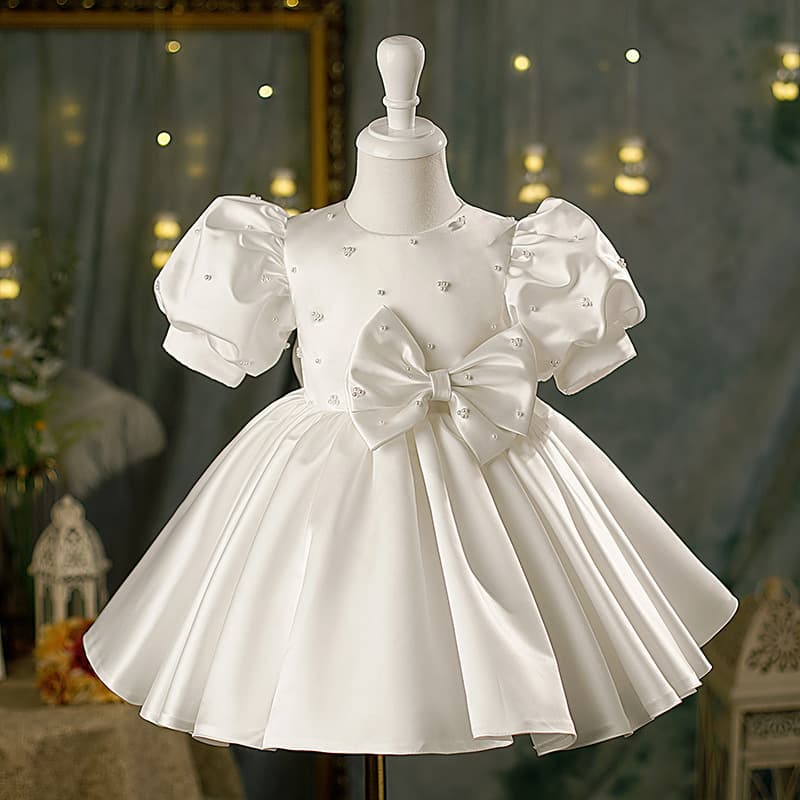 New Children's Princess Dress Flower Girl Wedding Little Girl Dress Piano Birthday Party Dress Wholesale