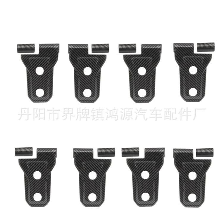 For JEEP Wrangler JL JT Gladiator Door Hinge Cover Trim Decal Water Transfer