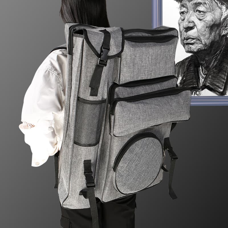 Backpack 4K Drawing Board Bag Multi-Function Waterproof Sketch Storage Art Exam Sketching Kids Outdoor Art Bag Wholesale