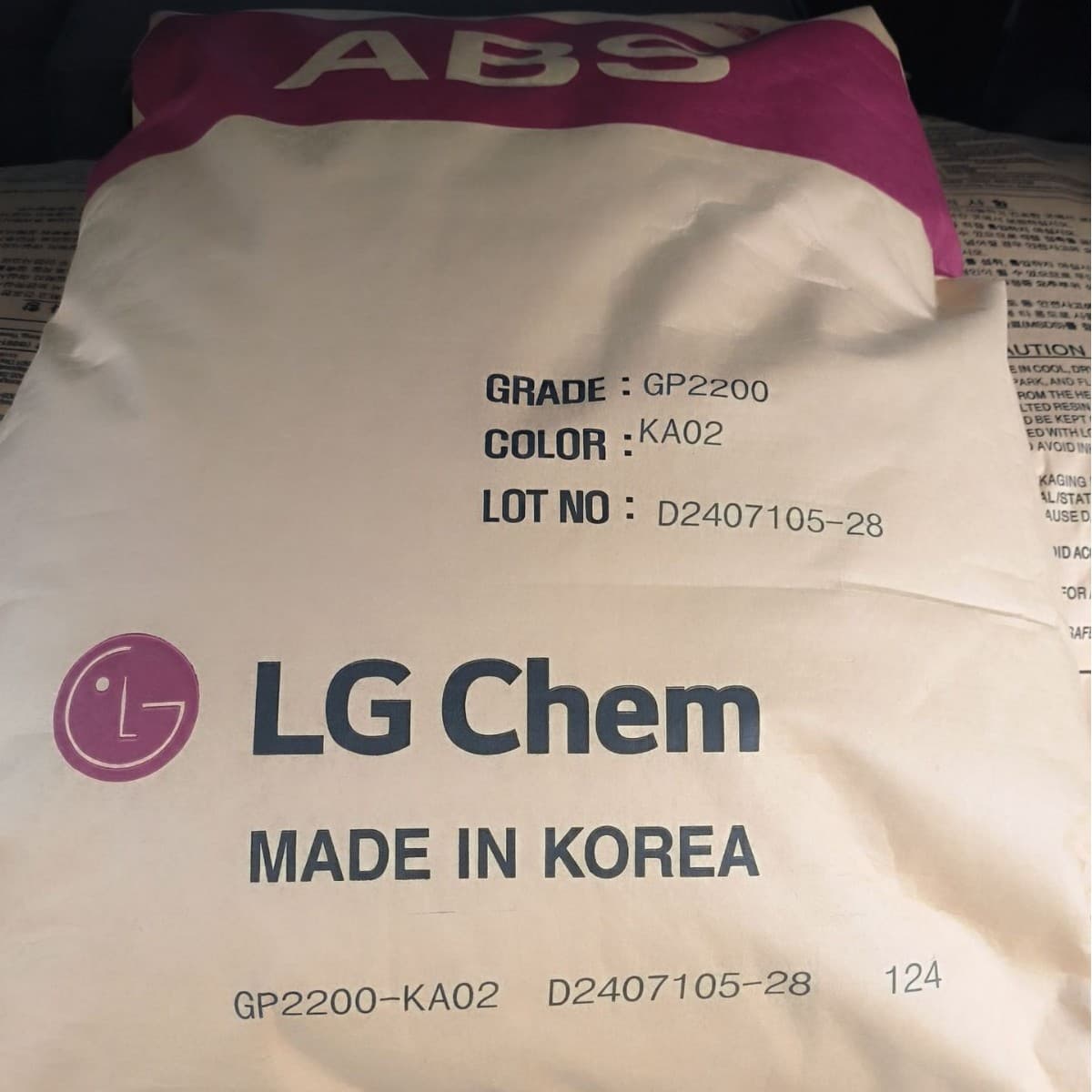 LG ABS GP2100 GP2200 ABS+10% 20% Glass Fiber Reinforced High Rigidity Natural Color Black
