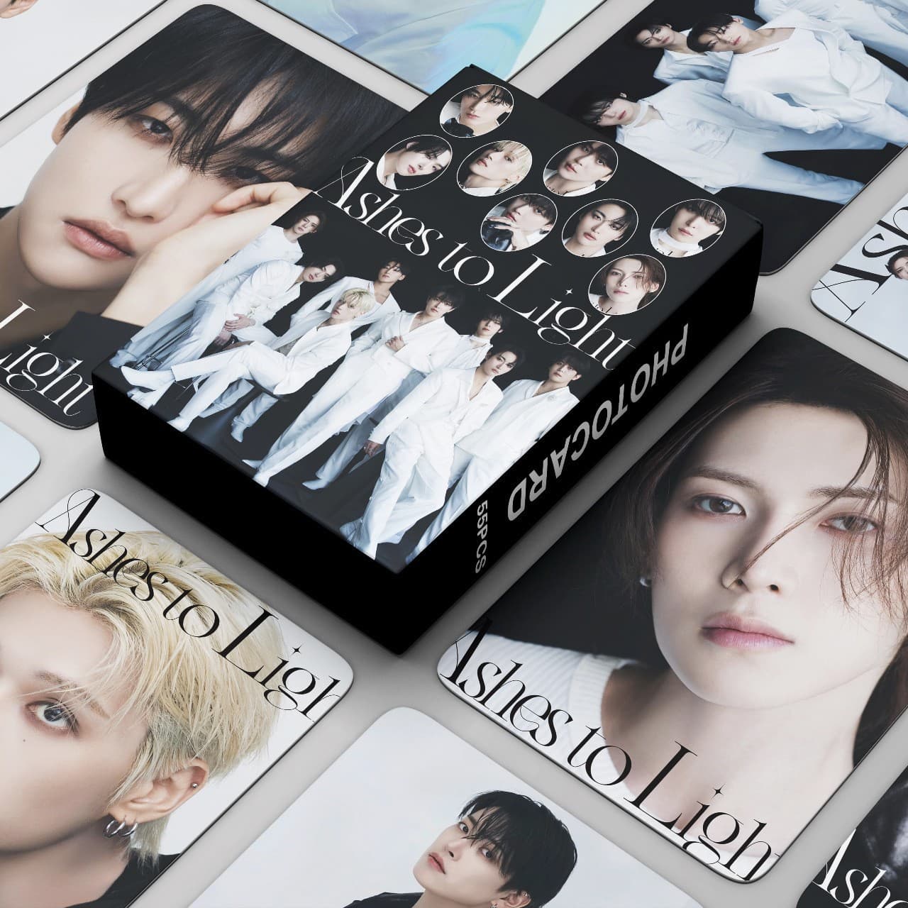 ATEEZ Integration Link 55 ATEEZ Photo Cards Park Seonghwa Kim Hongjoong Album Card Lomo Card