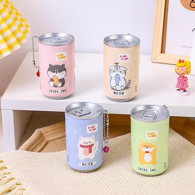 Cute Creative Mini Toy Portable Cola Can Wipes Disposable Aluminum Can Nonwoven Wet Wipes