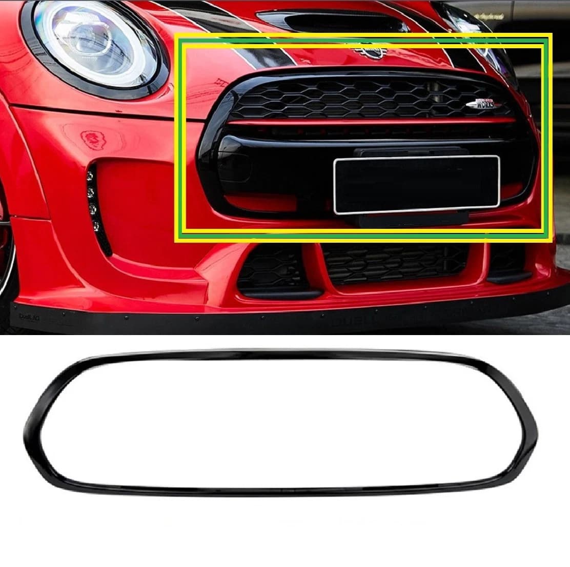 Suitable for 2014-2021 BMW Mini F55 F56 F57 Front Bumper Grille Frame 51137449207