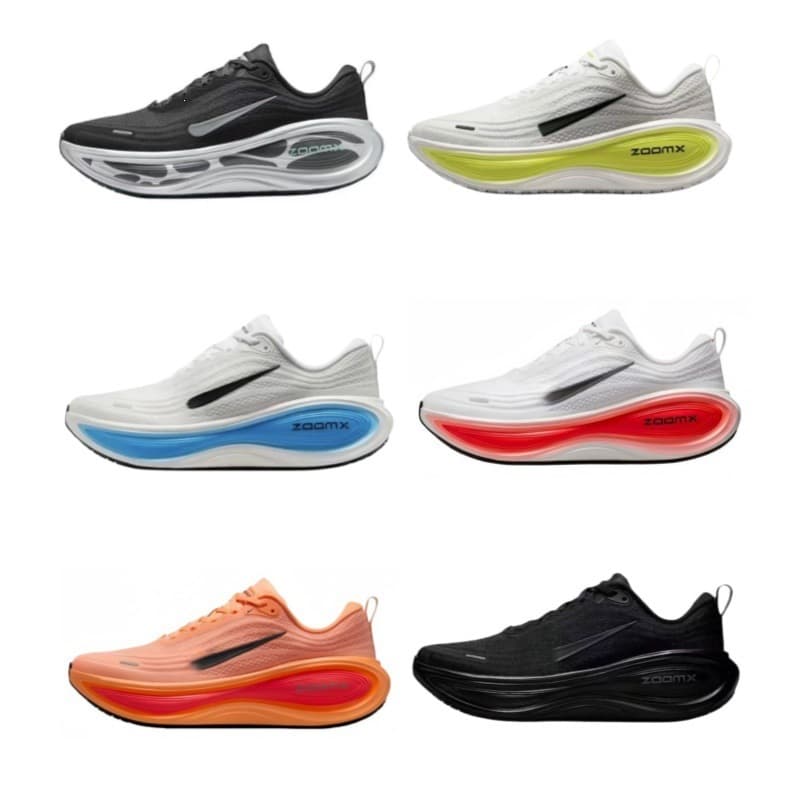 Moon Landing Running Shoes Original Vomero Plus 18 Pegasus Running Shoes Men's and Women's Cushioning Rebound Heightening Casual Sports Shoes