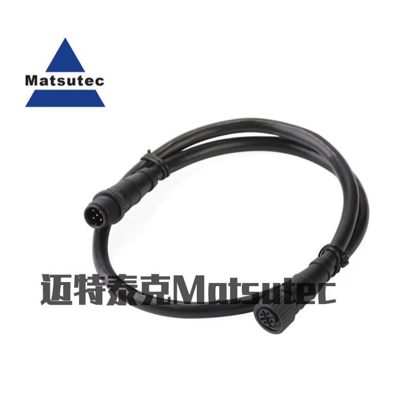 Matsutec 2-Meter (79-Inch) 5-Pin NMEA 2000 (N2K) Cable, Backbone or Drop