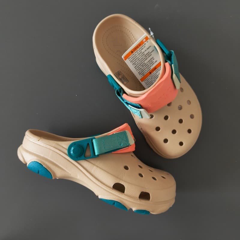 New Classic Trin Couple Croc-Style Shoes, Lightweight Breathable Non-Slip Adult Casual Beach Sandals for Men and Women
