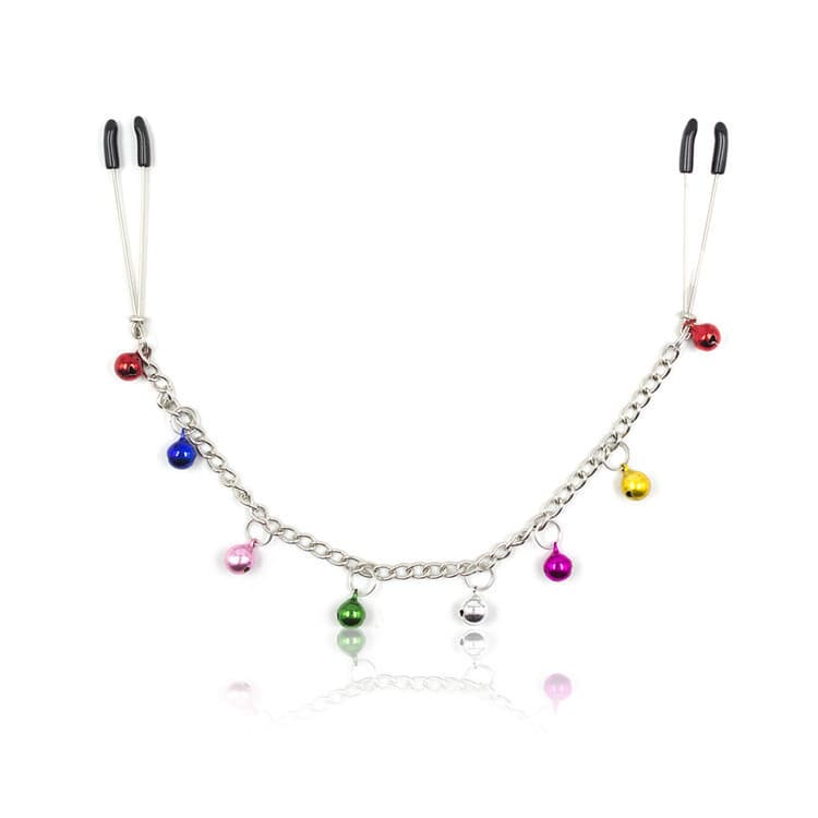National Comparative Price WIL Long Clip Colorful Bell Breast Clamp Size and color can be made as required