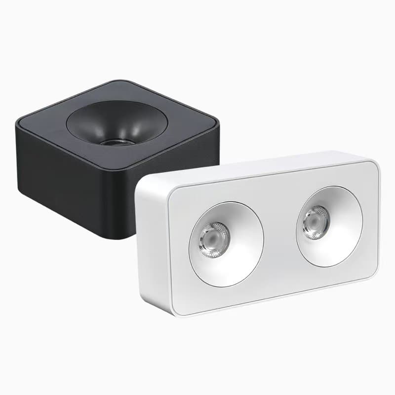 Frameless Ultra-Thin Surface-Mounted Spotlight Full Series OSRAM SHILAIFUDE, Suitable for Home and Commercial Use, Aluminum Flat Panel