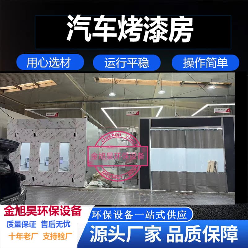 Professional Custom Eco-Friendly Automotive Paint Booth Sheet Metal Spray Booth Sanding Booth Furniture Paint Booth Dust-Free Spray Booth