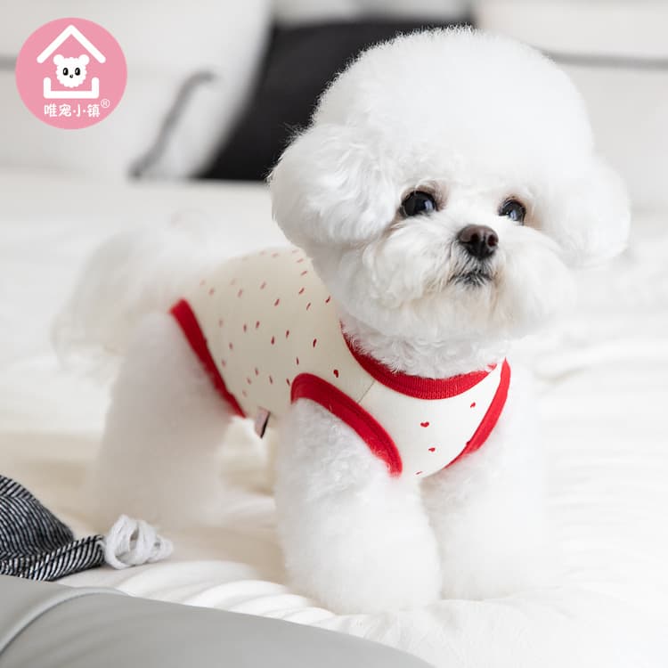 WeiChong Town Autumn/Winter New Belly-Wrap Cute Pet Clothes Cat Dog Apparel Teddy Sleeveless Clothes